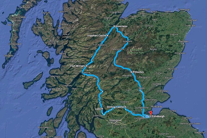 2 Days on the Loch Ness Canal of Caledonia and the Highlands - Fort William, Ben Nevis country, and the run to Glencoe