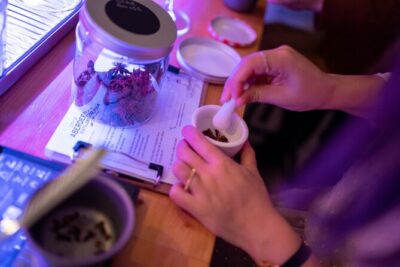 2 hour Gin School Experience in Aberdeen - Choosing your botanicals: over 100 options, real input from the Head Distiller