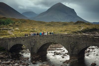 3-Day Isle of Skye Inverness Highlands and Glenfinnan Viaduct Tour from Edinburgh - Day 2 on Skye: Skye Bridge, Portree lunch, and the Quiraing