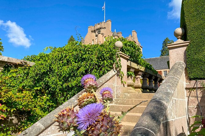 Aberdeen & Shire Castle & Distillery Private Group one Day Tour - Crathes Castle and its garden estate: more than a quick look