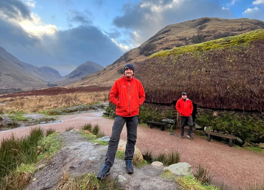 Balloch: Glencoe, Scenic Walk & Scottish Highlands Tour - Lunch at the Glencoe National Trust Visitor Centre—and your Turf House time shift