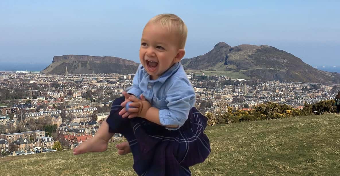 Edinburgh: a Scottish experience for Children in German - Mini Highland Games: silly sports with real cultural framing