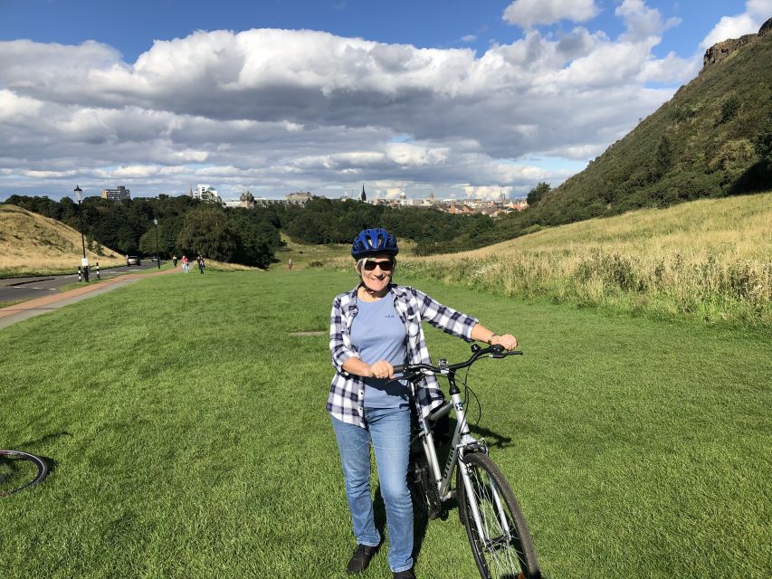 Edinburgh: Cycle Tour to the Coast (family friendly) - Riding under Arthur’s Seat, then rolling onto the John Muir Way
