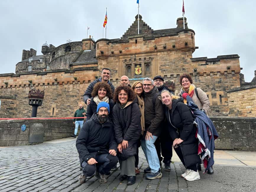 Edinburgh: Full-Day Walking Tour with Edinburgh Castle - Lunch break strategy: how to make your 50 minutes count