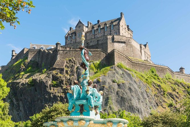 Edinburgh Half Day Tour (Private Chauffeur) - Edinburgh Castle Terrace Photos: Seeing the Icon Without the Inside Plan