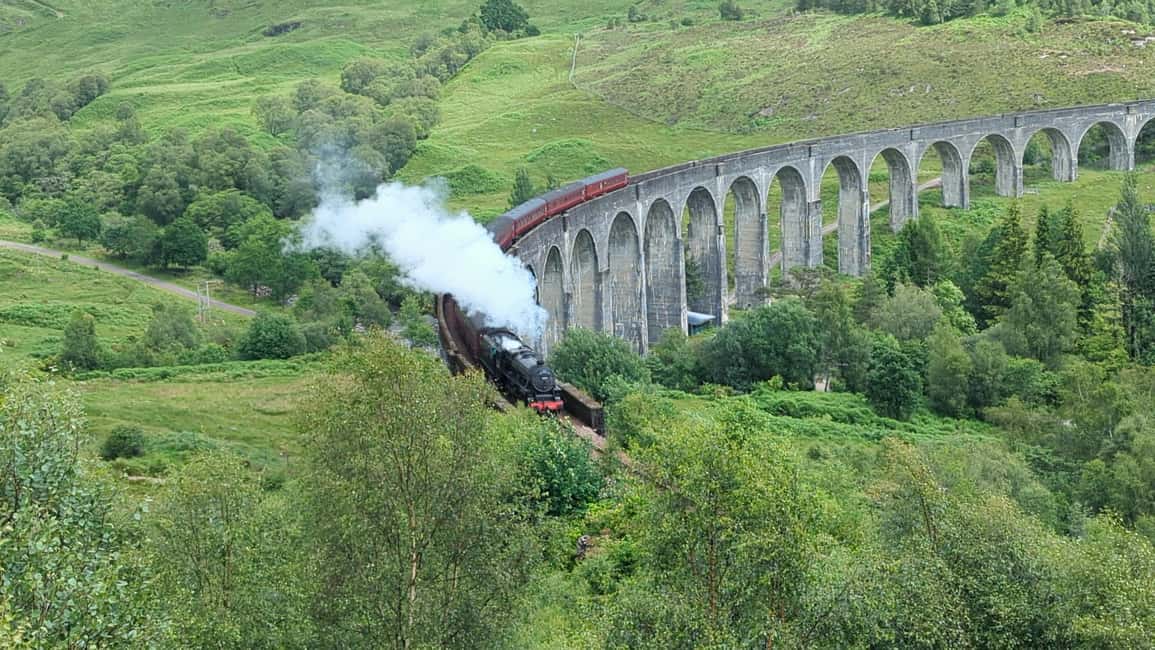 Edinburgh: Harry Potter, Glenfinnan Viaduct & Highland Tour - Key highlights at a glance