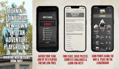 Edinburgh New Town: City Walking Tour & Exploration Game - How the Go Quest puzzle system works without a guide