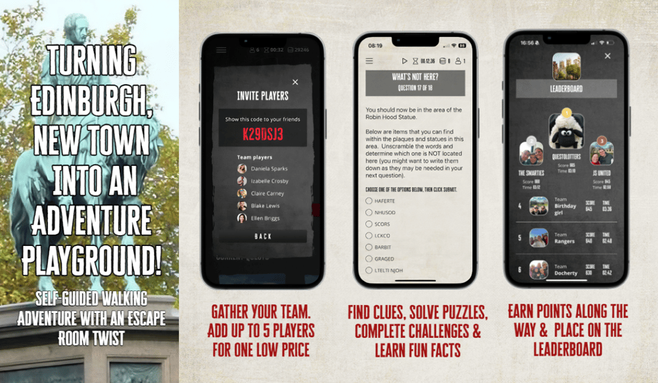 Edinburgh New Town: City Walking Tour & Exploration Game - How the Go Quest puzzle system works without a guide