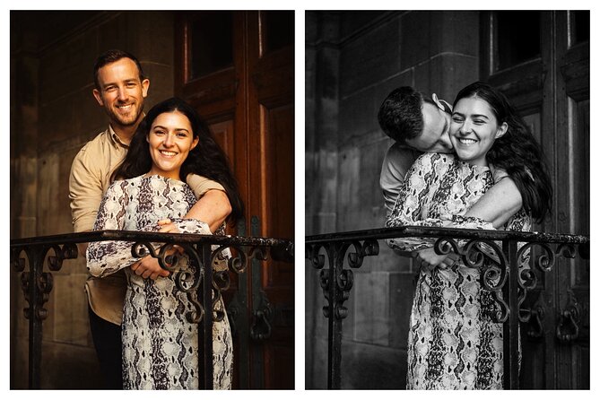 Edinburgh Photoshoot for Couples, Families & Solo Travellers - Price and value: $205.69 per group, up to 6 people