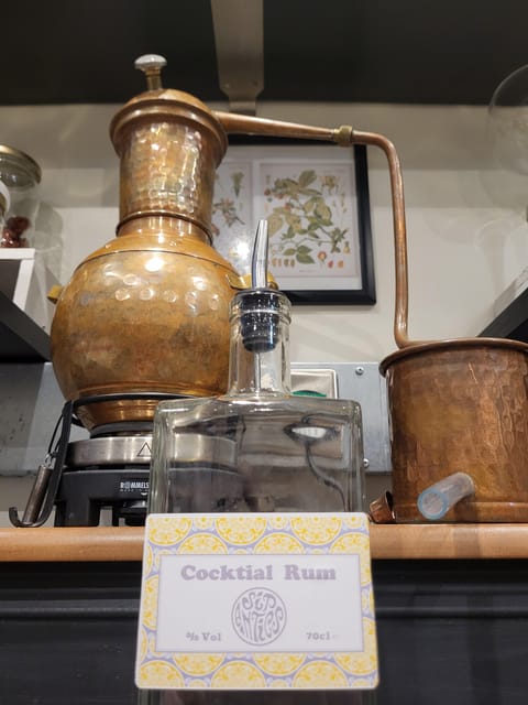 Edinburgh: Rum Distillation Workshop with Rum Tasting - From your blend to your bottle: tasting, labeling, and wax sealing