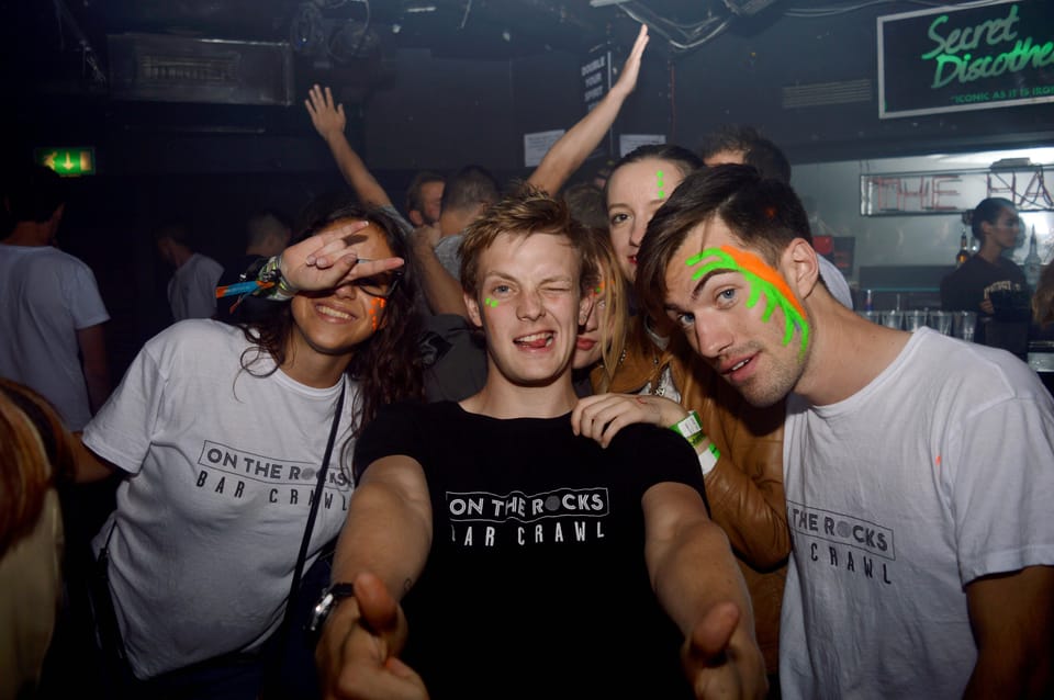 Edinburgh's Best Bar Crawl: Free Shots, Discounts, Photos - What $10 buys you: free shots, fast-track, and discounts