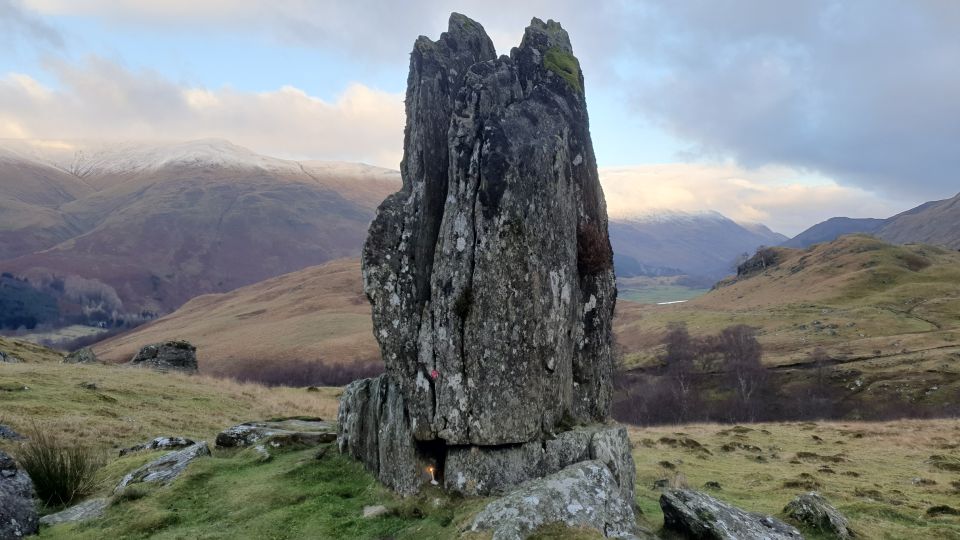 From Edinburgh: a Private Tour to a Majestic Highland Glen - Falls of Dochart near Killin: slow down for the water