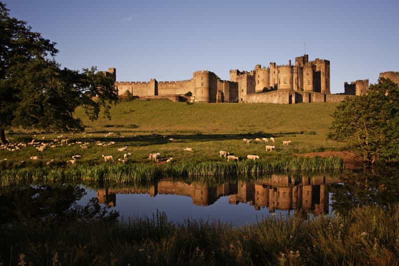 From Edinburgh: Holy Island, Alnwick Castle & Northumbria - Alnwick Gardens: Grand Cascade plus the Poison Gardens factor