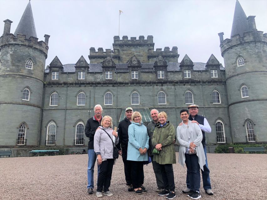 From Glasgow: Standing Stones, Castles & Highlands Tour - Inveraray Castle and Clan Campbell: Jacobites, rifles, and gardens