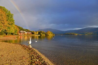 Full-Day Highland Lochs Glens and Castles Tour from Edinburgh - Loch Lubnaig refresh break: short stop, good payoff