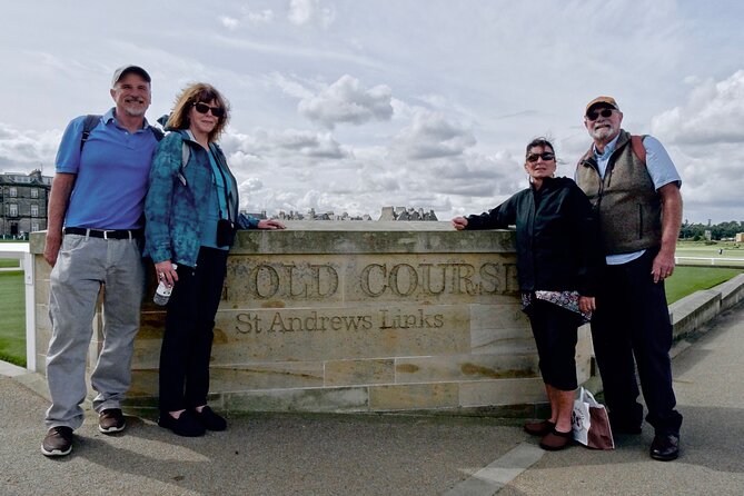 Full Day Tour to St Andrews, Dunfermline & the Fife Coast - Price and Value for a Group of Up to 6