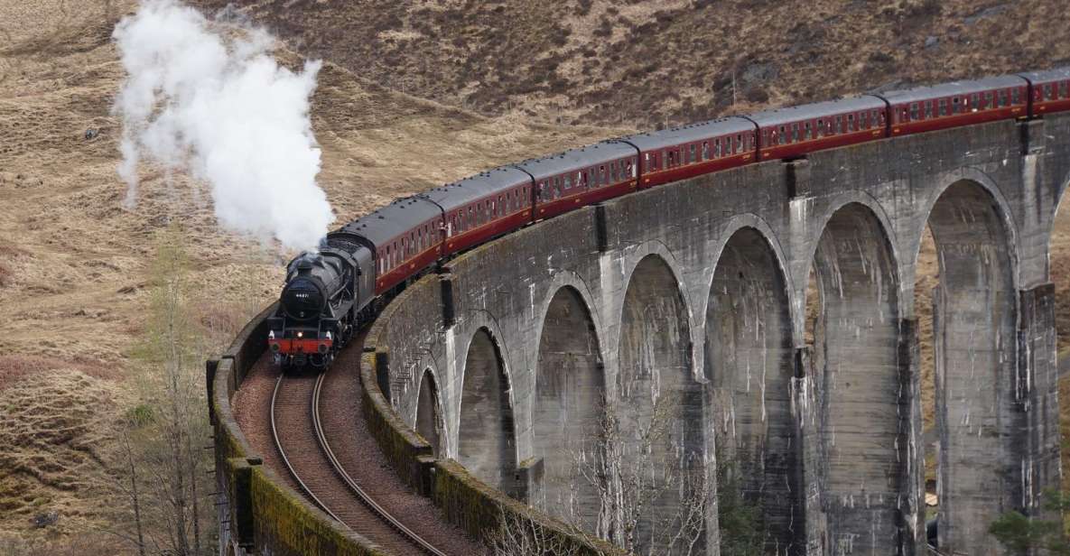 Glasgow: 2-Day Eilean Donan, Loch Ness & Glenfinnan Tour - Glenfinnan Viaduct and the Jacobite Train Photo Moment