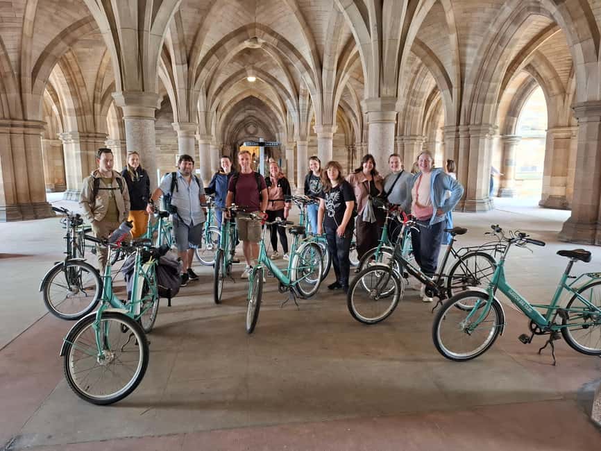 Glasgow: City, Green spaces and Clyde Bridges Bike Tour - Starting at Drygate: Brewery Energy and a Glasgow Treat