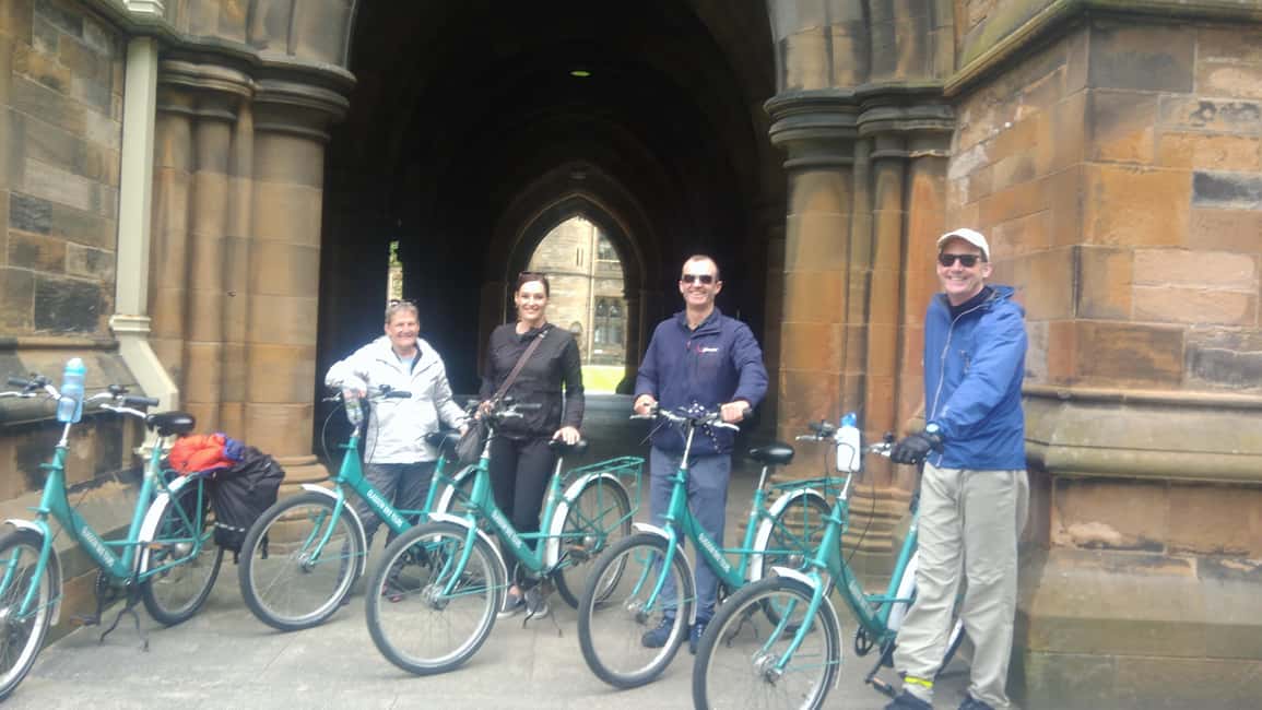 Glasgow: City, Green spaces and Clyde Bridges Bike Tour - Returning Through Canal Paths to Glasgow Cathedral and Necropolis