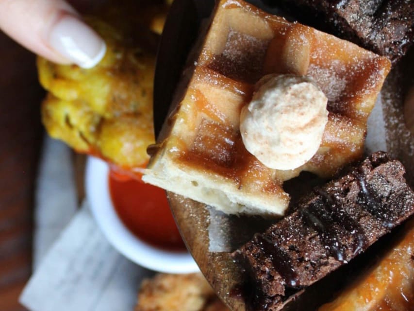 Glasgow: Kentuck-Tea, A twist on afternoon tea - The sauce and topping choices that actually matter