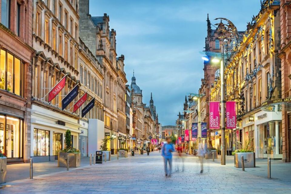 Glasgow: Private custom tour with a local guide - Walking Pace, Short Breaks, and When Public Transport Makes Sense