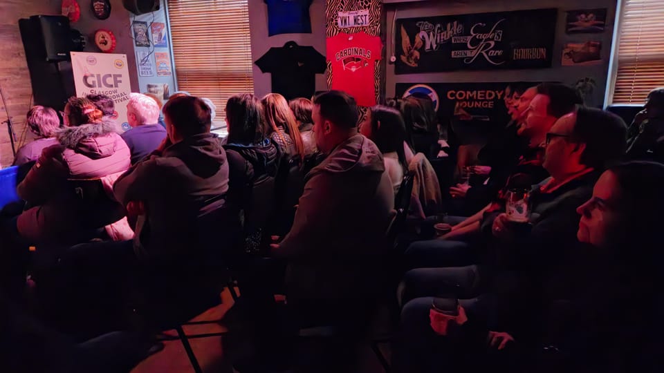 Glasgow: Scottish Comedy in an atmospheric Scottish venue! - The Line-Up: Four Scottish Comics Plus a Real Host