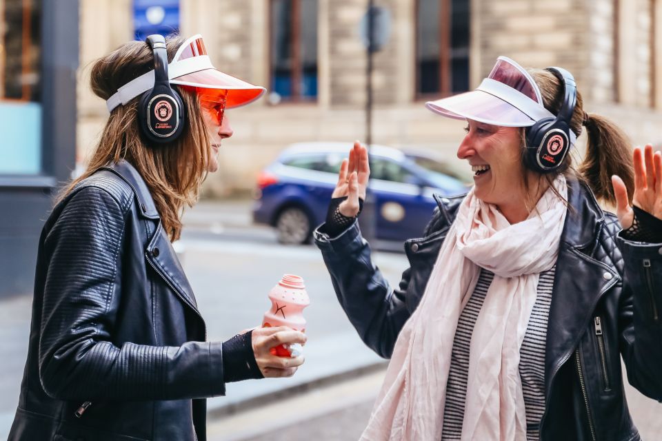 Glasgow: Silent Disco Adventure Tour - George Square jive: why the street setting amps it up