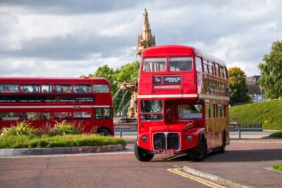 Glasgow: Vintage Bus Tour with Afternoon Tea or Gin - The Afternoon Tea Spread: Sandwiches, Scones, and Cakes (Actually Enough Food)