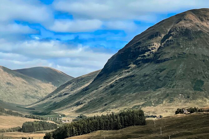 Glenfinnan Viaduct Glencoe and Fort William Tour from Edinburgh - A Private Mercedes Ride That Makes the Miles Feel Smaller