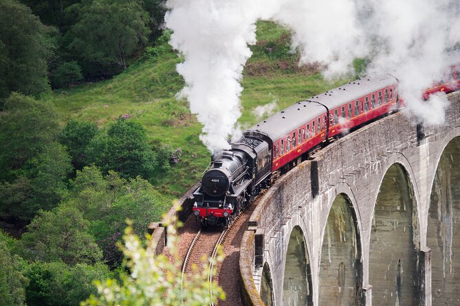 Glenfinnan Viaduct Glencoe and Fort William Tour from Edinburgh - Fort William: Ben Nevis Foot Base and a Lunch Decision