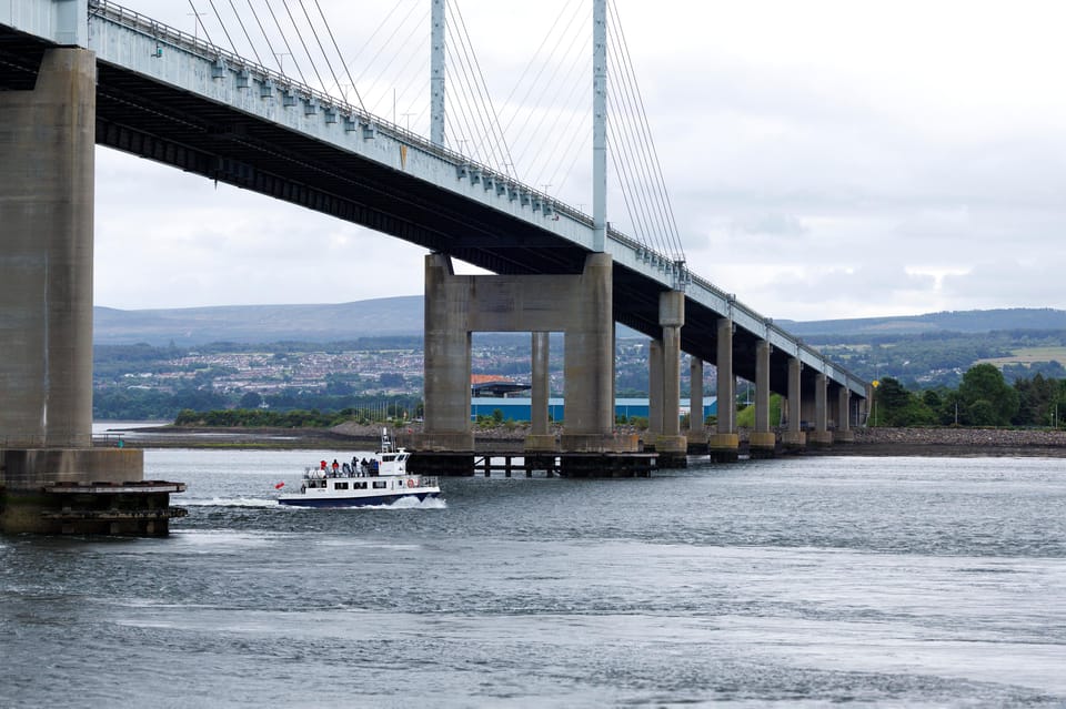 Inverness: Wildlife Watching Cruise to Chanonry Point - Cruising Under Kessock Bridge Into Inverness Firth