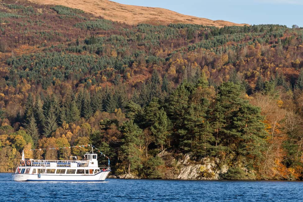 Loch Katrine – National Park Autumn/Winter Wonderland Cruise - Brenachoile Point and the Outlander Photo Stop