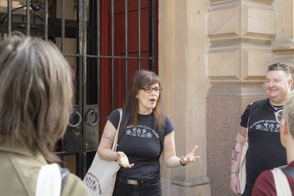 Merchant City: Past and Present Music Tour - Genre stories: folk, punk, pop, and rock on the same streets