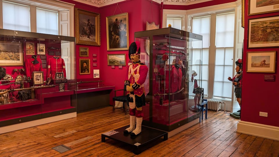 Perth: The Black Watch Castle and Museum Entry Ticket - Your ticket plan: 12 galleries, 1739 to 2006
