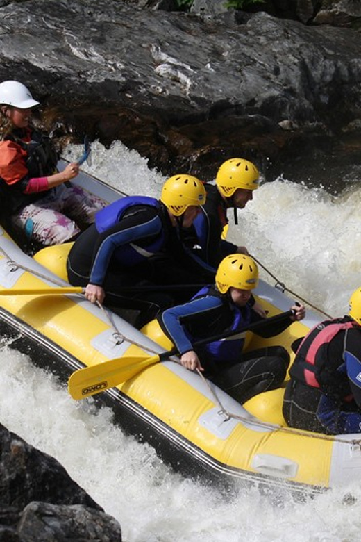Pitlochry, Scotland: Summer White Water Rafting Tour - Where you meet: Clunie Dam picnic area and the change-tent setup