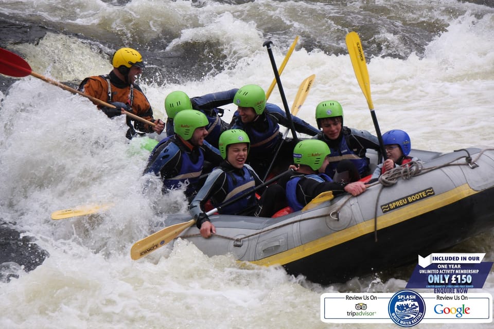 Pitlochry, Scotland: Summer White Water Rafting Tour - What to pack (and what not to): wet reality in a cool place