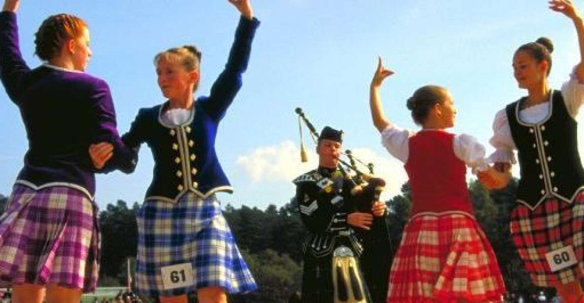 Scottish Highland Games Day Tour from Edinburgh - Highland Dancing, Bagpipes, and Pipe Band Displays