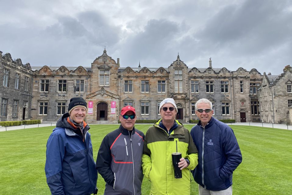 St Andrews: Town Highlights Private Guided Walking Tour - Meeting at Martyrs’ Monument on The Scores: why this start works