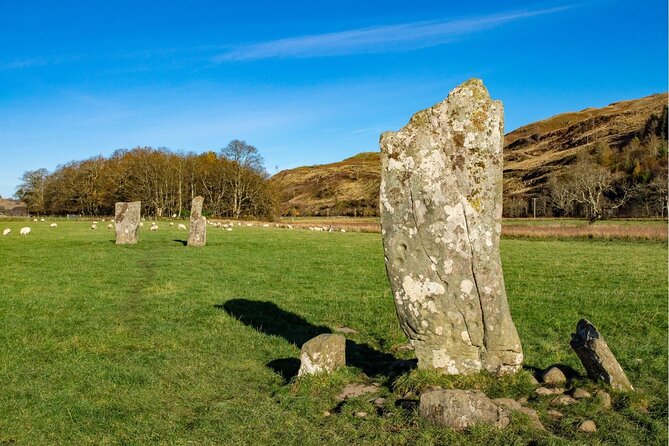 Standing Stones, Inveraray and Kilchurn Castle & Highlands Tour starting Balloch - Kilmartin Glen: 5,000-year-old standing stones and burial cairns
